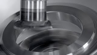 Machining of internal gear  Power skiving [upl. by Munsey]