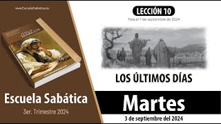 Escuela Sabática  Martes 3 de septiembre del 2024  Lección Alumnos [upl. by Derina]