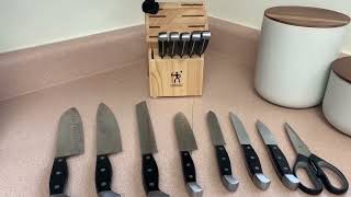 HENCKELS 15Piece Knife Set Review  Sharpness that Lasts [upl. by Georgy]