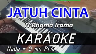 JATUH CINTA  Rhoma Irama KARAOKE COVER Pa800 [upl. by Lorette341]