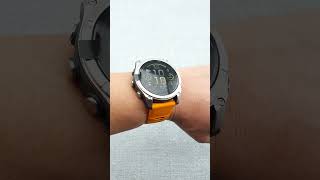 Garmin Fenix 8 AMOLED 51 mm Sapphire Titanium Orange garmin watch fenix [upl. by Suidaht]