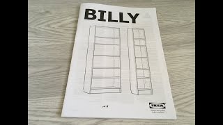 Стеллаж BILLY из IKEAI collect a BILLY rack from IKEA [upl. by Spatz]