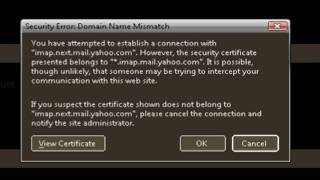 Mozilla Thunderbird Tutorial Howto Get Yahoo IMAP Mail For Free Walkthrough part 3 [upl. by Faubert500]