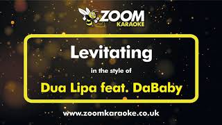 Dua Lipa feat DaBaby  Levitating  Karaoke Version from Zoom Karaoke [upl. by Heall]