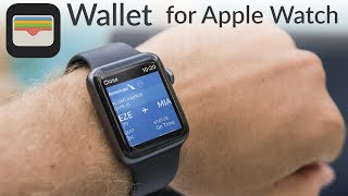 Apple Wallet on Apple Watch Introduction 2019 [upl. by Airlia]