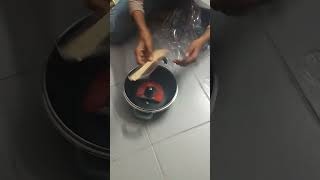 Non stick kadai subscribe like short 👌 [upl. by Lartnom648]