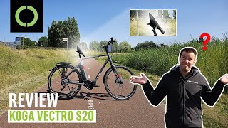 REVIEW  Koga Vectro S20  Een EBIKE met een bijzondere FUNCTIE [upl. by Ialocin]