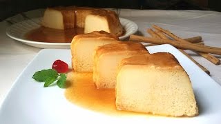 Flan de leche condensada y canela [upl. by Anaidirib]