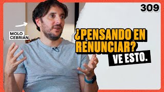 CÓMO MANEJAR EL ESTRÉS Y SABER CUÁNDO IRTE DE TU TRABAJO  MOLO CEBRIÁN DE quotENTIENDE TU MENTEquot  309 [upl. by Nylanna]