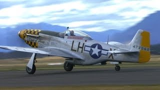 P51D Mustangs at Warbirds Over Wanaka [upl. by Fortunna335]