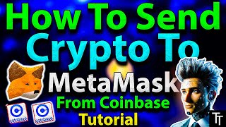 How To Send Crypto To MetaMask From Coinbase [upl. by Lexa]