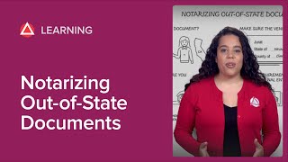 How to Notarize Out of State Documents [upl. by Noseyt626]