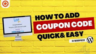 How to Add a Quiz Coupon with WordPress Quiz Plugin [upl. by Asylla]