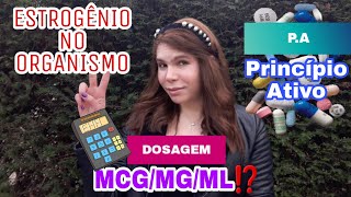 Ep2 Melhores Princípios ativos do estrogênio para terapia transgêneros com dosagem MGML remédios‼ [upl. by Theodora875]