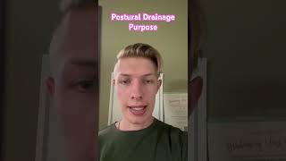 Postural Drainage Purpose [upl. by Meggi]