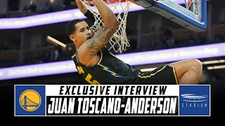 Juan ToscanoAnderson Talks Dunk Contest Preparation With Shams Charania  Stadium [upl. by Oiraved]