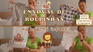 ENXOVAL COMPLETO DE BEBÊ NA CRESCI E PERDI E MATEO BABY  VALORES [upl. by Anilorak]