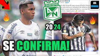 🟢BOMBA ATLETICO NACIONAL CONFIRMA LA LLEGADA DE NUEVO DELANTERO GOLEADOR  SE SABE [upl. by Mellar]