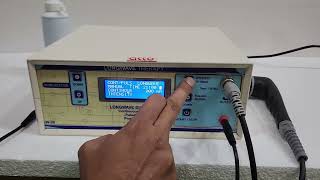 acco Longwave Diathermy for Physiotherapy By MedicalBazzar LW01  How to Use [upl. by Desta]