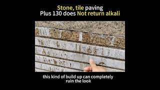 Lecture 1108 Stone Tile Garden Paving Tile Adhesive Cement Plus 130 does not return to alkali [upl. by Persian]