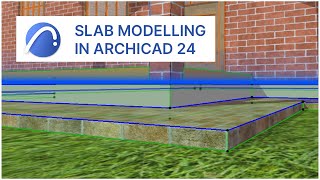 ArchiCAD 24  Slab Creation and Editing Techniques [upl. by Enutrof]