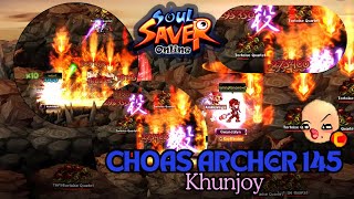 Soul Saver Online 귀혼 SSO  Chaos Archer 145 เริ่มต้นครั้งใหม่กับมือปราบอธรรม [upl. by Navillus]