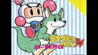 Bomberman 94 OST 26 Battle [upl. by Ahsimed]