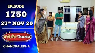 CHANDRALEKHA Serial  Episode 1750  27th Nov 2020  Shwetha  Munna  Nagasri  Arun [upl. by Otreblide430]