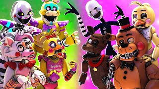 SFM FNaF Stylized Security Breach vs Hoaxes [upl. by Studley]