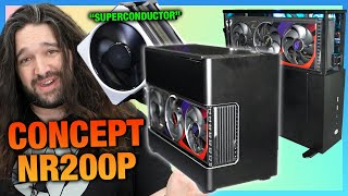 Cooler Masters quotSuper Conductorquot Heatsink New NR200P Case Concept amp Clever ITX [upl. by Persons]