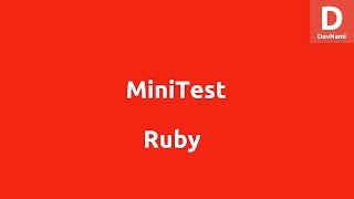 How to Use MiniTest in Ruby [upl. by Ccasi765]