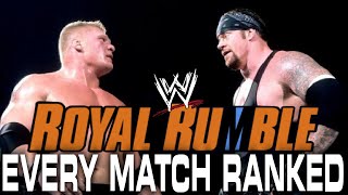 EVERY MATCH RANKED WWE ROYAL RUMBLE 2003 [upl. by Shuman]