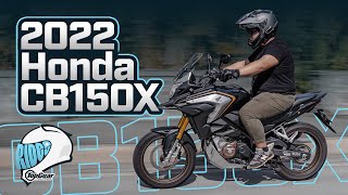 2022 Honda CB150X review Baby CB500X tested  Top Gear Philippines [upl. by Yxor]