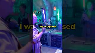 Building A Lightsaber at Savi’s Workshop in Galaxy’s Edge starwars disneyparks galaxysedge [upl. by Alilak]