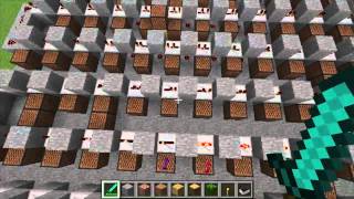 Seven Nation Army Craft With Noteblocks In Minecraft [upl. by Lleunamme623]