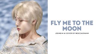 AI COVER Jeongin Fly me to the moon by Frank Sinatra  MoccaChann [upl. by Ainoz]