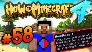 CUSTOM ENCHANTS  HOW TO MINECRAFT S4 58 [upl. by Atlanta]