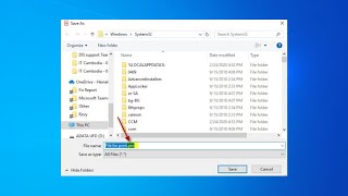 Printer Asking For Save Instead Of Print in Windows 11  10  Fix printer saving instead of printing [upl. by Alegnaoj]