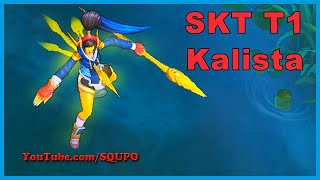 SKT T1 Kalista  New Skin League of Legends [upl. by Egidius]