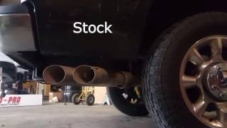 2015 F250 67 Power Stroke DPF Delete With Muffler [upl. by Sisely159]