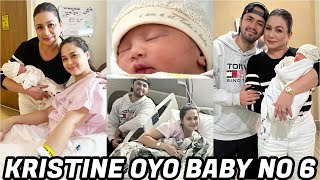 Kristine Hermosa GANITO Pala HIRAP na Pinagdaanan sa PANGANGANAK sa ika6 nilang ANAK ni Oyo Sotto [upl. by Akino]