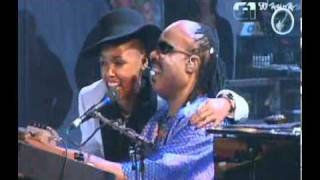 Stevie Wonder Feat Janelle Monáe  Superstition  Live at Rock In Rio 2011 [upl. by Lesoj]