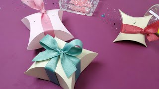 Make Easy Paper jewelry Gift Box DIY Crafts wrapping Ideas [upl. by Amanda]