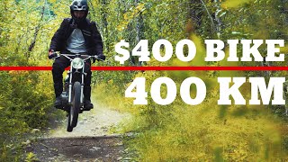 400 Motorcycle  400km Adventure [upl. by Rame]