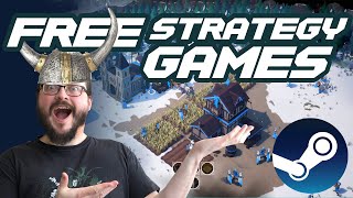 Top 10 Best FREE Strategy Games on Steam [upl. by Slaby]