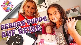 REBORN BABY auf REISE  Koffer packen für den URLAUB  Mileys Welt [upl. by Stambaugh213]