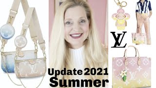 More Louis Vuitton Summer Collection 2021 Entire  LV Papillon BB and Small Hobo  LV Summer 2021 [upl. by Maxey]