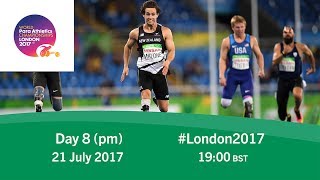 Day 8  Evening  World Para Athletics Championships London 2017 [upl. by Nohsed]