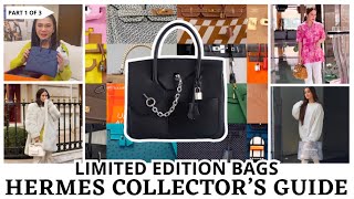 PART 13 HERMES COLLECTOR’S GUIDE OF LIMITED EDITION BIRKIN AND KELLY BAGS  Celebs Who Own [upl. by Conners]