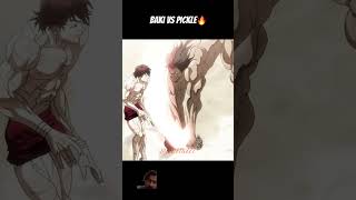 Baki Vs Pickle epic fight 🔥 anime edit bakivsyujiro animeedit bakivsoliva baki bako andrei [upl. by Gould]